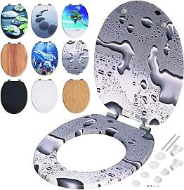 CASARIA® Toilettendeckel mit doppelter