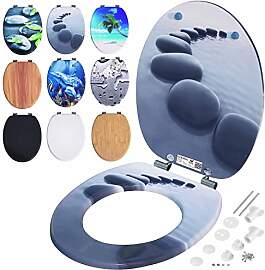CASARIA® Toilettendeckel mit doppelter