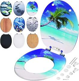 CASARIA® Toilettendeckel mit doppelter