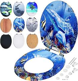 CASARIA® Toilettendeckel mit doppelter