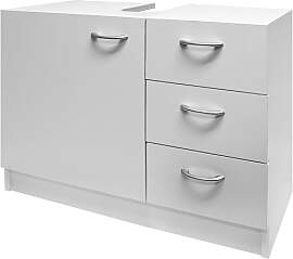 Casaria® Waschbeckenunterschrank mit 3 Schubladen 