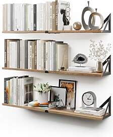 CASSA NOKO Wandmontierte schwebende Bücherregale