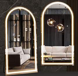 CASSILANDO 180x80 gewölbter Ganzkörperspiegel,