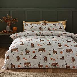 Catherine Lansfield Wende-Bettwäsche-Set mit