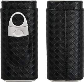 Catime Leder Zigarren Etuis, Tragbarer Humidor