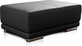 CAVADORE Lederhocker Corianne / Rechteckiger