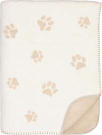 Cawö Wohndecken WE Love Dogs 62470 Natur/beige -