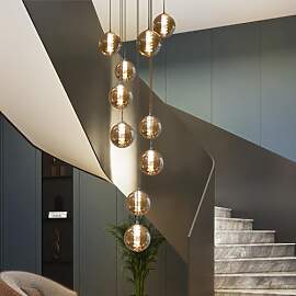 CBJKTX Pendelleuchte Wohnzimmer Pendellampe Modern 