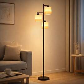 CBJKTX Stehlampe Wohnzimmer Stehleuchte Vintage -