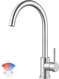 CECIPA Wasserhahn Küche 360° Schwenkbar,