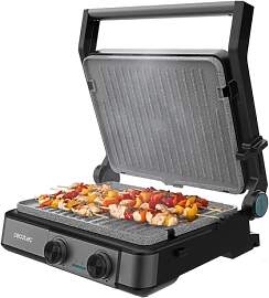 Cecotec Dual-Elektrogrill mit Grill