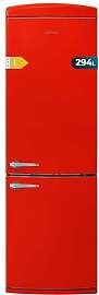 Cecotec Retro-Kühlschrank Combi 2 Türen 294L -