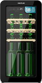 "Cecotec Weinkühlschrank 18 Flaschen Retro