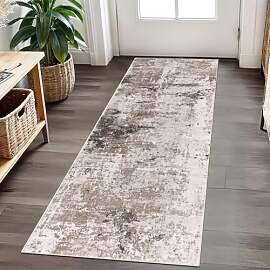 Cekene Abstrakter Beige Teppich Läufer 80X200cm