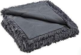 CelinaTex Kuscheldecke XXL 220 x 240 cm grau