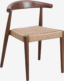 Celle Gartenstuhl Aus Teakholz Braun Dark - Sklum