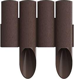 Cellfast Gartenpalisade Standard Braun Höhe