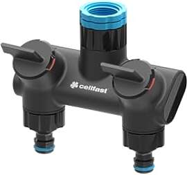 CELLFAST Verteiler Doppel Anschluss Gartenschlauch 