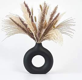 CEMABT Vasen für Pampasgras, handgefertigte Vase, 