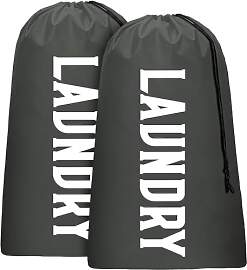 Cenvialuxy 2 Stück Wäschesack Reise, Faltbarer