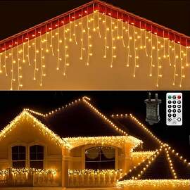 CERIAL 20M 540LEDs Eisregen Lichterkette Außen