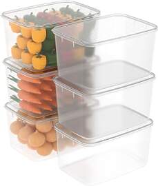 Cetomo 7L*6 Gefrierbehälter, Frischhaltedose,