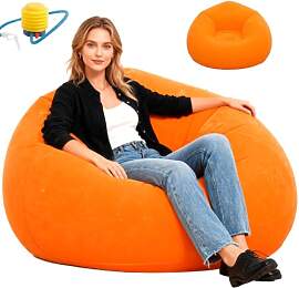 CEWROM Air Sofa Aufblasbarer Sessel Ohne Bohnen