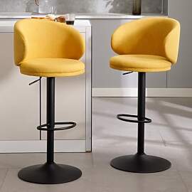 chairus Barhocker Drehbar 2er Set Barstuhl für
