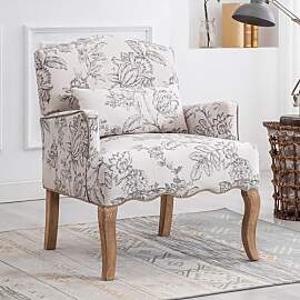 chairus Leinen Einzelsofa Sessel Wohnzimmer