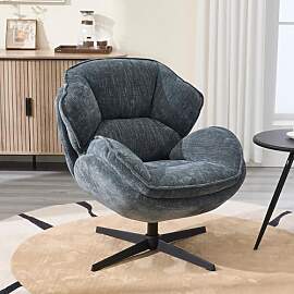 chairus Loungesessel Drehbar Armlehnensessel