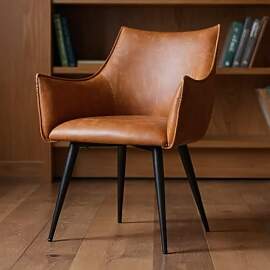 chairus Sessel Wohnzimmer Kunstleder, Ohrensessel