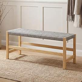 chairus Sitzbank Flur Eingangsbank Holz Vintage,