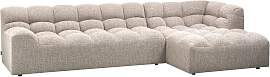 Chaiselongue Allure Melange-Stoff, modern und