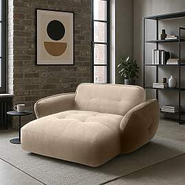 Chaiselongue BETYPE "Be Fluffy, moderner Love 