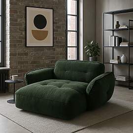 Chaiselongue BETYPE "Be Fluffy, moderner Love 