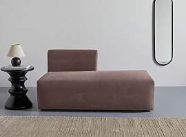 Chaiselongue "LYZA Open end, Loungemöbel zum 