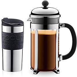 CHAMBORD SET: Kaffeebereiter, 8 Tassen, 1.0 l und