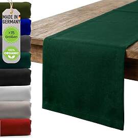 chambry Premium Tischläufer 100% Baumwolle