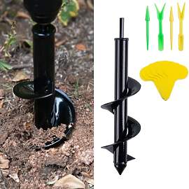 CHANGE MOORE 8X30cm Garten Erdbohrer zum 2 Set