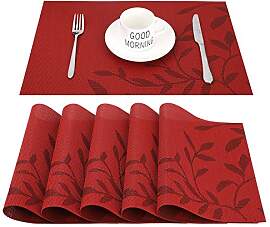 CHAOCHI Platzset Abwischbar Tischset Abwaschbar