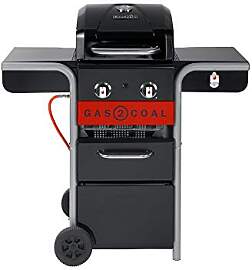 Char-Broil Gas2Coal 210 Hybrid Grill - 2 - Brenner 