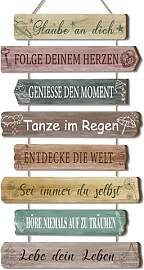 CHDITB Insirierende Wanddeko Wandbild,Motivierende 