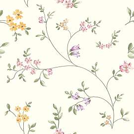 CHDITB Multicolor Blumen Tapete Selbstklebend für 