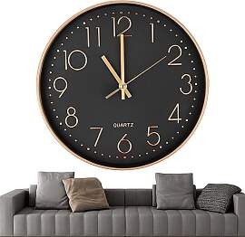 Chedin 30cm Modern Rund Wanduhr Ohne