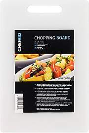 Chef Aid Weißes Schneidebrett 31 x 18 x 0,9 cm