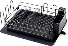 CHEFGASTRO Abtropfgestell Geschirr, 15x42x31cm,