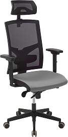 Chefsessel Boss Grau/Schwarz