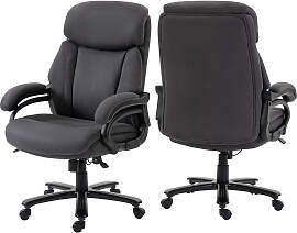 Chefsessel DUO COLLECTION "Ennio", grau