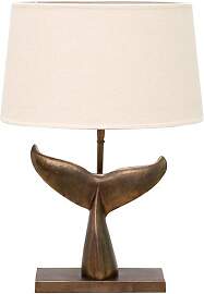 Chehoma Tischlampe Aluminium kupferfarben,