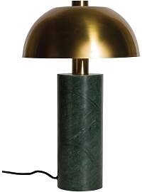 Chehoma Tischlampe aus grünem Marmor,